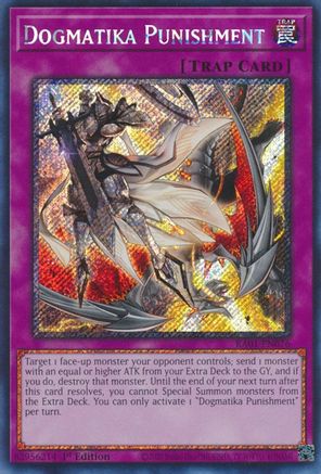 Dogmatika Punishment [RA01-EN076] Platinum Secret Rare - Trinity Hobby