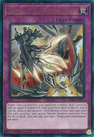 Dogmatika Punishment [RA01-EN076] Prismatic Ultimate Rare - Trinity Hobby