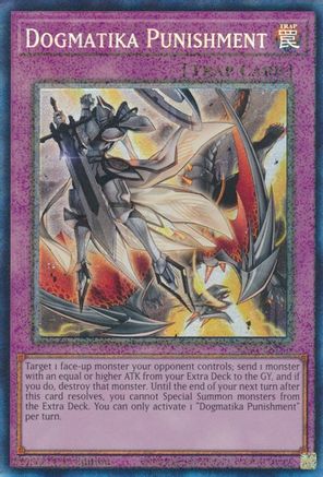 Dogmatika Punishment [RA01-EN076] Prismatic Collector's Rare - Trinity Hobby