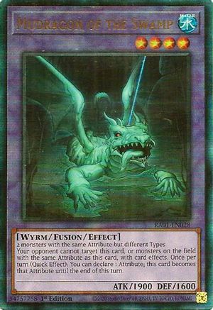 Mudragon of the Swamp [RA01-EN028] Prismatic Ultimate Rare - Trinity Hobby