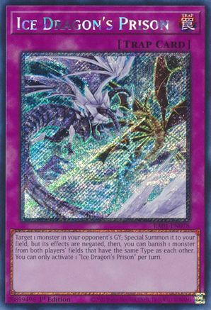 Ice Dragon's Prison [RA01-EN078] Platinum Secret Rare - Trinity Hobby