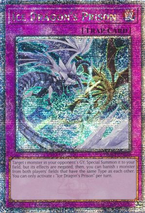 Ice Dragon's Prison [RA01-EN078] Quarter Century Secret Rare - Trinity Hobby