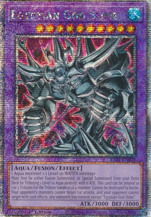 Egyptian God Slime [RA01-EN029] Quarter Century Secret Rare - Trinity Hobby