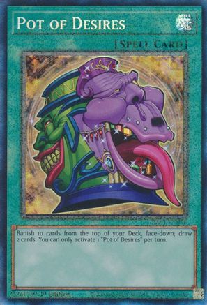 Pot of Desires [RA01-EN056] Prismatic Collector's Rare - Trinity Hobby