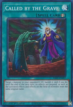 Called by the Grave [RA01-EN057] Super Rare - Trinity Hobby