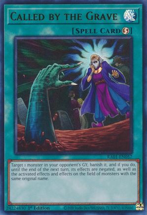 Called by the Grave [RA01-EN057] Ultra Rare - Trinity Hobby