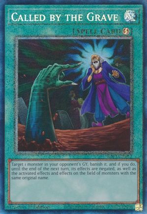 Called by the Grave [RA01-EN057] Prismatic Collector's Rare - Trinity Hobby