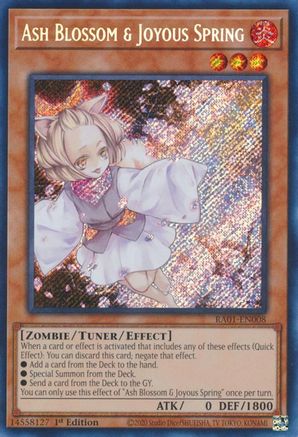 Ash Blossom & Joyous Spring [RA01-EN008] Secret Rare - Trinity Hobby