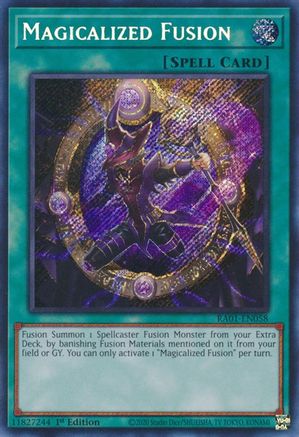 Magicalized Fusion [RA01-EN058] Secret Rare - Trinity Hobby