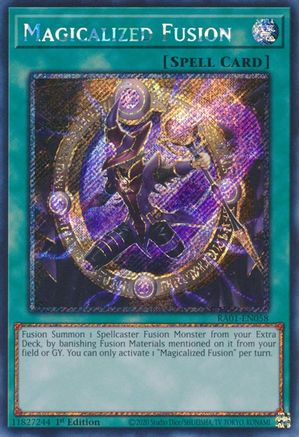 Magicalized Fusion [RA01-EN058] Platinum Secret Rare - Trinity Hobby