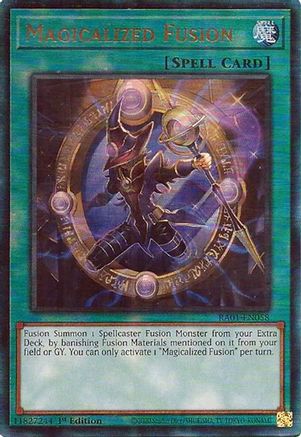 Magicalized Fusion [RA01-EN058] Prismatic Ultimate Rare - Trinity Hobby
