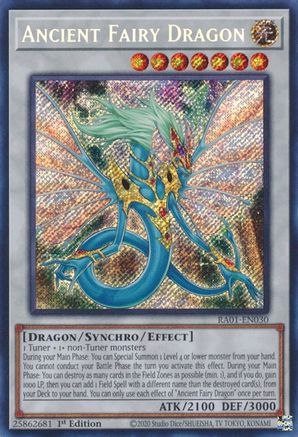 Ancient Fairy Dragon [RA01-EN030] Secret Rare - Trinity Hobby
