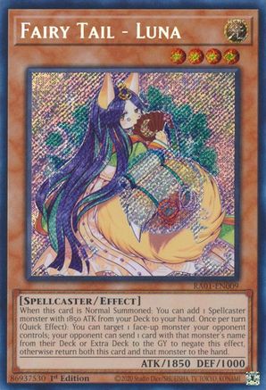 Fairy Tail - Luna [RA01-EN009] Secret Rare - Trinity Hobby