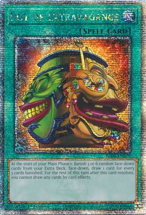 Pot of Extravagance [RA01-EN059] Quarter Century Secret Rare - Trinity Hobby