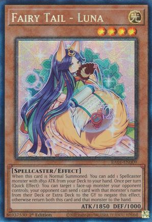 Fairy Tail - Luna [RA01-EN009] Prismatic Collector's Rare - Trinity Hobby