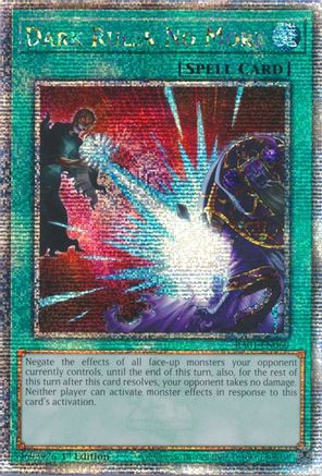 Dark Ruler No More [RA01-EN060] Quarter Century Secret Rare - Trinity Hobby