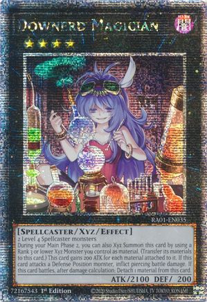 Downerd Magician [RA01-EN035] Quarter Century Secret Rare - Trinity Hobby