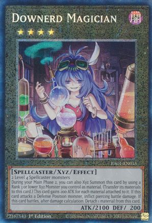 Downerd Magician [RA01-EN035] Prismatic Collector's Rare - Trinity Hobby