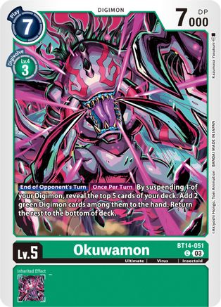 Okuwamon [BT14-051] [Blast Ace] - Trinity Hobby
