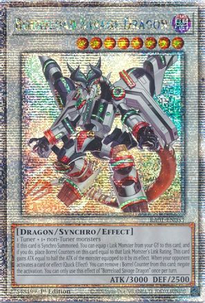 Borreload Savage Dragon [RA01-EN033] Quarter Century Secret Rare - Trinity Hobby