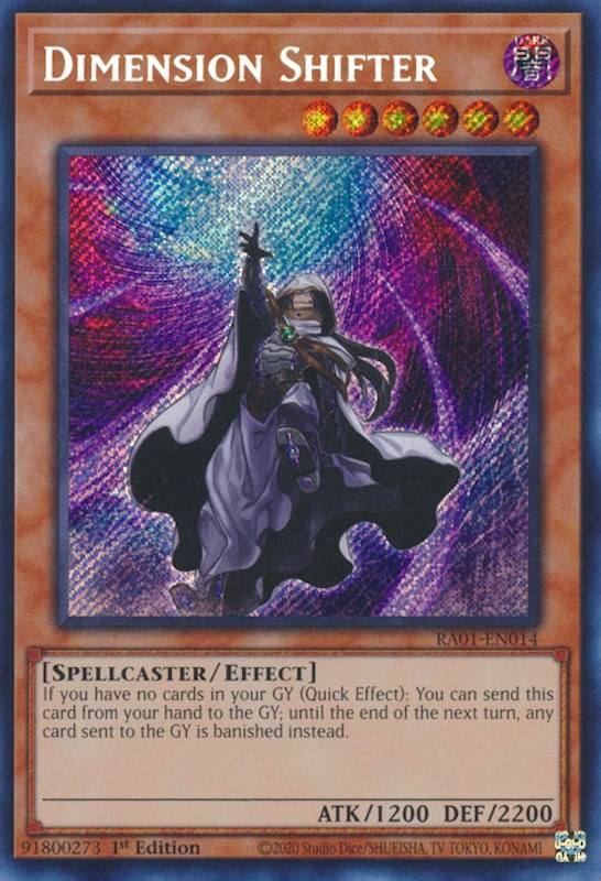 Changement de dimension [RA01-EN014] Secret Rare 