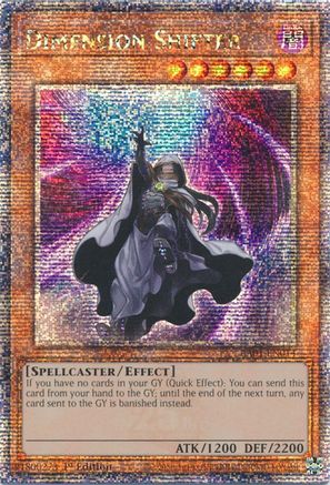 Dimension Shifter [RA01-EN014] Quarter Century Secret Rare - Trinity Hobby
