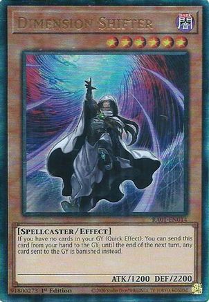 Dimension Shifter [RA01-EN014] Prismatic Ultimate Rare - Trinity Hobby