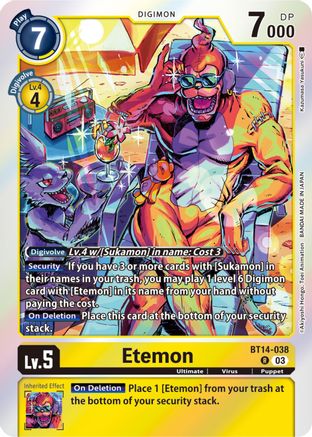 Etemon [BT14-038] [Blast Ace] - Trinity Hobby