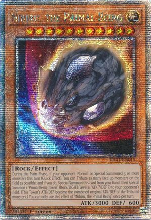 Nibiru, the Primal Being [RA01-EN015] Quarter Century Secret Rare - Trinity Hobby
