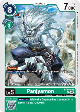 Panjyamon [BT14-052] [Blast Ace] - Trinity Hobby