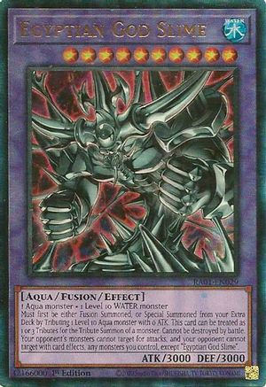 Egyptian God Slime [RA01-EN029] Prismatic Ultimate Rare - Trinity Hobby