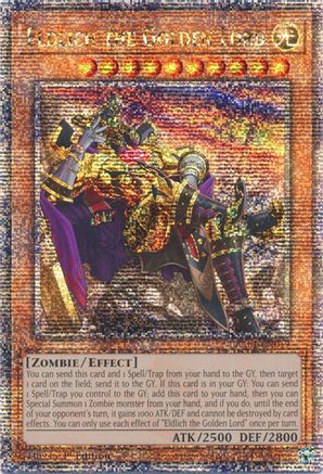Eldlich the Golden Lord (Alternate Art) [RA01-EN019] Quarter Century Secret Rare - Trinity Hobby