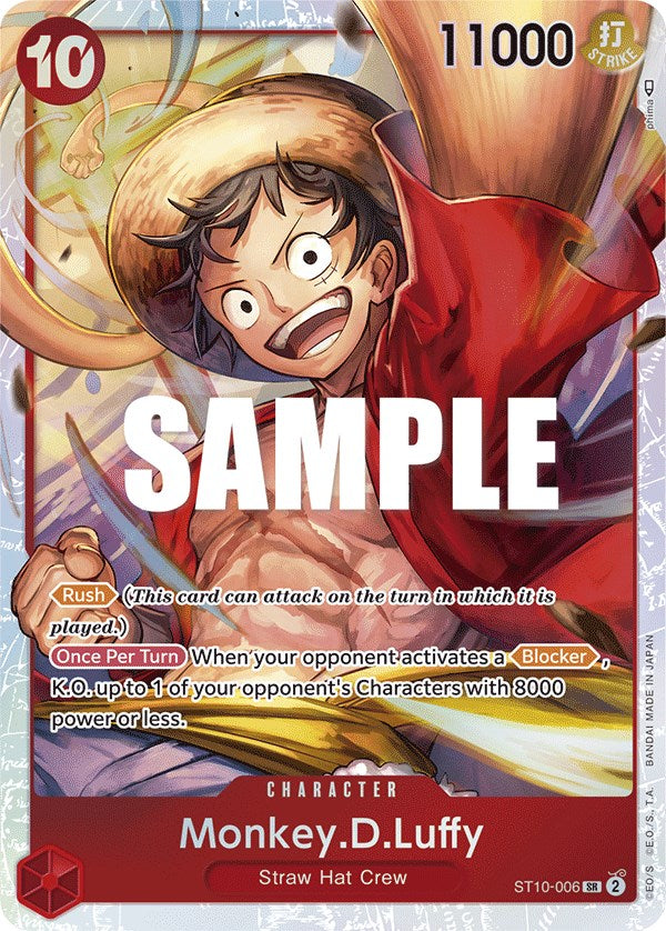 Monkey.D.Luffy [Ultra Deck - The Three Captains] - Trinity Hobby