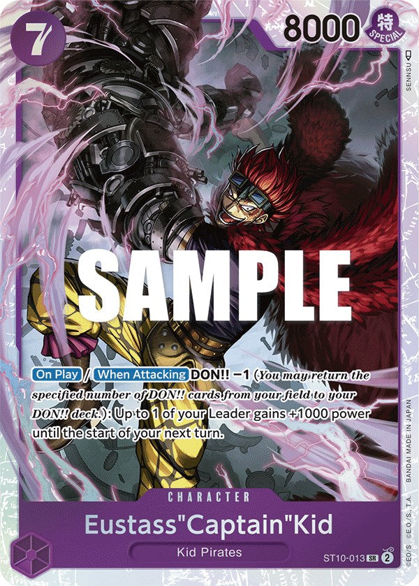 Eustass"Captain"Kid [Ultra Deck - The Three Captains] - Trinity Hobby