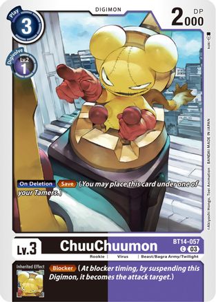 ChuuChuumon [BT14-057] [Blast Ace] - Trinity Hobby