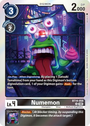 Numemon [BT14-058] [Blast Ace] - Trinity Hobby