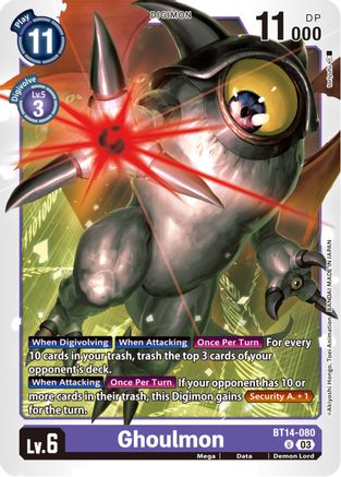 Ghoulmon [BT14-080] [Blast Ace] - Trinity Hobby