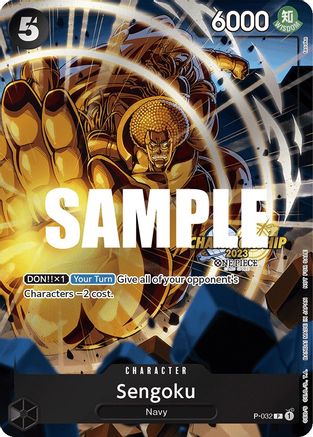 Sengoku (CS 2023 Event Pack) (P-032) - [One Piece Promotion Cards] Foil - Trinity Hobby