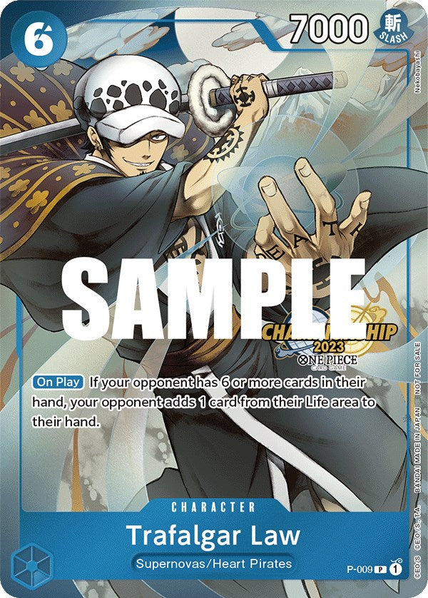 Trafalgar Law (CS 2023 Celebration Pack) (P-009) - [One Piece Promotion Cards] Foil - Trinity Hobby