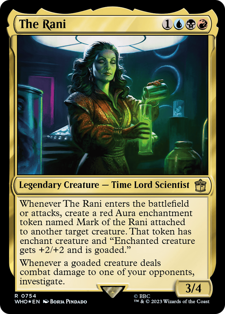 The Rani (Surge Foil) [Doctor Who] - Trinity Hobby