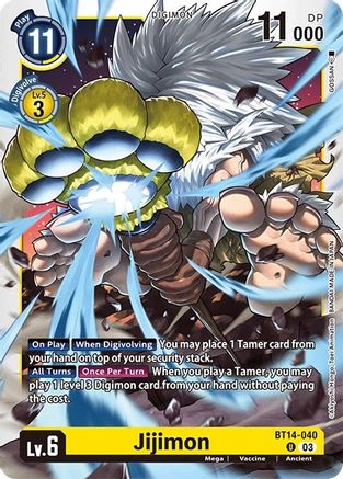 Jijimon [BT14-040] [Blast Ace] - Trinity Hobby