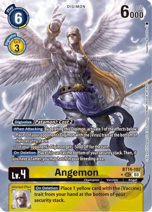 Angemon [BT14-102] (Alternate Art) [Blast Ace] - Trinity Hobby