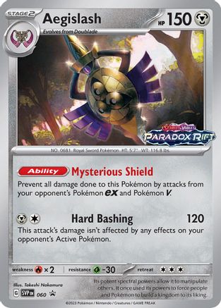 Aegislash (060) [Scarlet & Violet: Black Star Promos] - Trinity Hobby