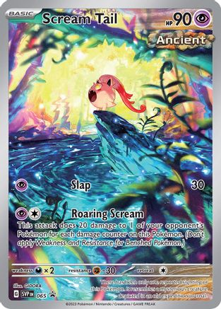 Scream Tail (065) [Scarlet & Violet: Black Star Promos] - Trinity Hobby