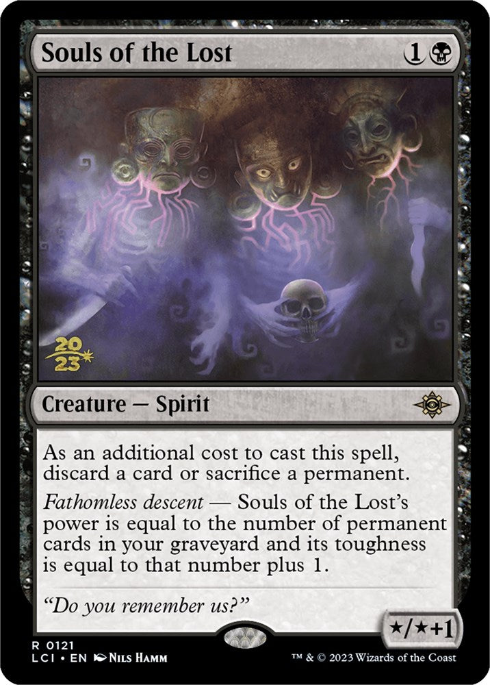 Souls of the Lost [The Lost Caverns of Ixalan Prerelease Cards] - Trinity Hobby