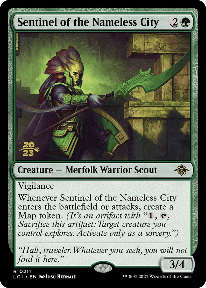 Sentinel of the Nameless City [The Lost Caverns of Ixalan Prerelease Cards] - Trinity Hobby