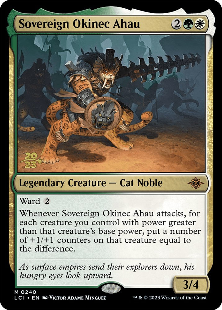 Sovereign Okinec Ahau [The Lost Caverns of Ixalan Prerelease Cards] - Trinity Hobby