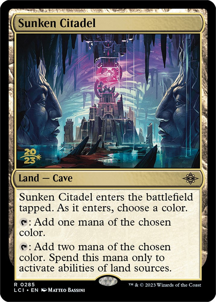 Sunken Citadel [The Lost Caverns of Ixalan Prerelease Cards] - Trinity Hobby