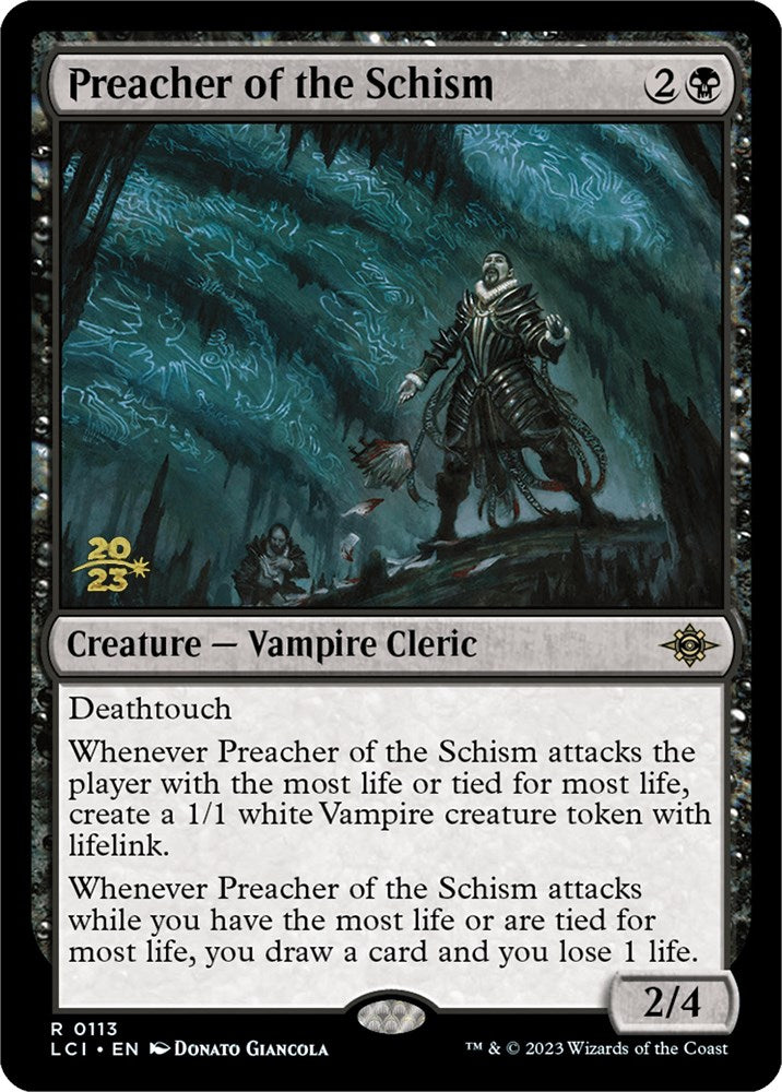 Preacher of the Schism [The Lost Caverns of Ixalan Prerelease Cards] - Trinity Hobby