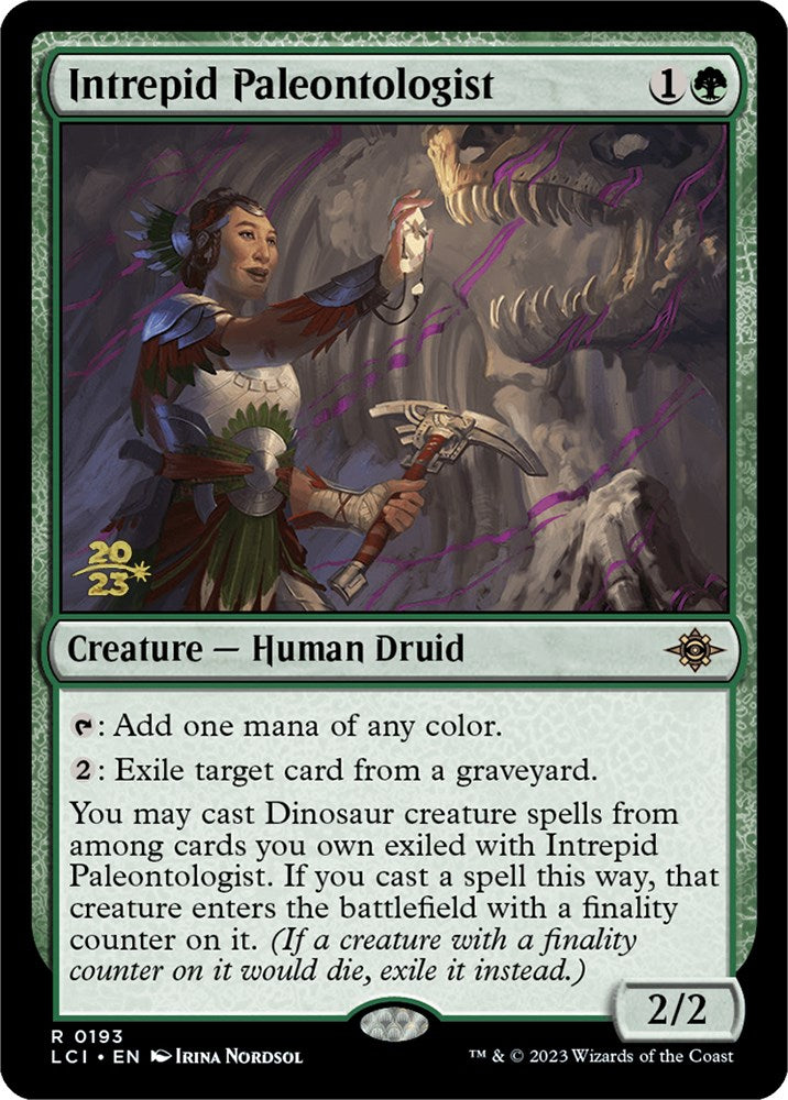 Intrepid Paleontologist [The Lost Caverns of Ixalan Prerelease Cards] - Trinity Hobby